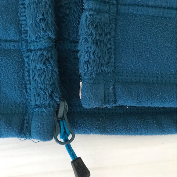 Teal North Face X-small Fitted Fleece - Picture 7 of 8